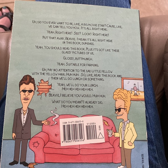 Beavis and Butthead Huh Huh for Hollywood MTV book.  Soft cover. Hard to find - Picture 2 of 5